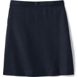 Girls Solid A-line Skirt Below the Knee, Back