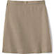 Girls Solid A-line Skirt Below the Knee, Back