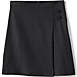 School Uniform Girls Solid A-line Skirt Below the Knee, Front