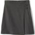 Girls Solid A-line Skirt Below the Knee, Front