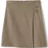 Juniors Solid A-line Skirt Below the Knee, Front