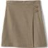 Girls Solid A-line Skirt Below the Knee, Front
