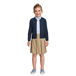 School Uniform Girls Box Pleat Skirt Top of Knee, alternative image
