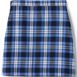 Girls Plaid A-line Skirt Below the Knee, Back