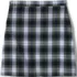 Girls Slim Plaid A-line Skirt Below the Knee, Back