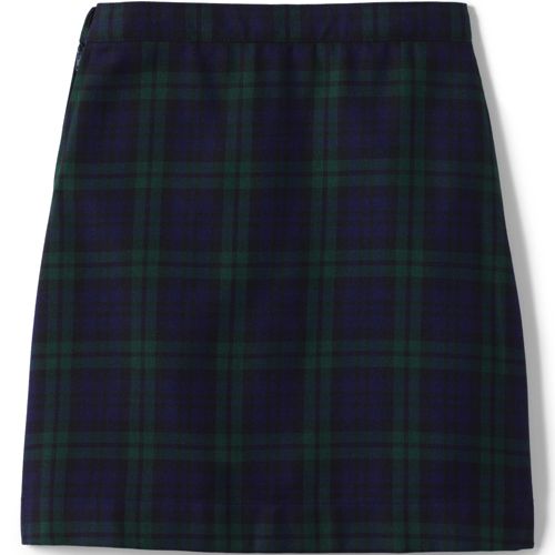 School Uniform Girls Ponte Pleat Skirt at the Knee