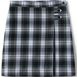 Girls Plaid A-line Skirt Below the Knee, Front