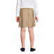 School Uniform Girls Solid Pleated Skort Top of Knee, Back