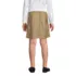 School Uniform Girls Solid Pleated Skort Top of Knee, Back