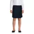 School Uniform Girls Solid Pleated Skort Top of Knee, Front