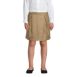 School Uniform Girls Solid Pleated Skort Top of Knee, Front