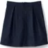 School Uniform Girls Solid Pleated Skort Top of Knee, Back