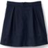 School Uniform Girls Solid Pleated Skort Top of Knee, Back