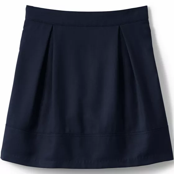 Girls Pleated Skort Top of Knee - primary
