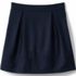 School Uniform Girls Solid Pleated Skort Top of Knee, Front
