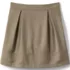 School Uniform Girls Solid Pleated Skort Top of Knee, Front