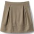 School Uniform Girls Solid Pleated Skort Top of Knee, Front