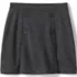 Girls Ponte Button Front Skort Above the Knee, Front