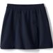 Girls Ponte Button Front Skort Above the Knee, Front