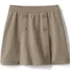 Girls Ponte Button Front Skort Above the Knee, Front