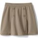 Girls Ponte Button Front Skort Above the Knee, Front