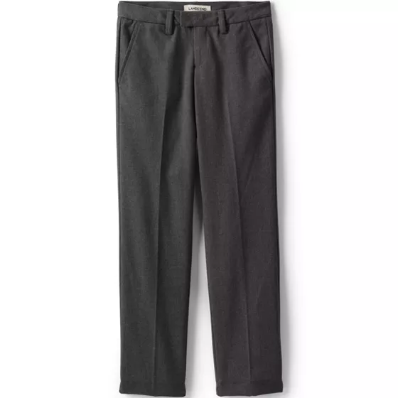 School Uniform Girls Plain Front Dress Pants - primary