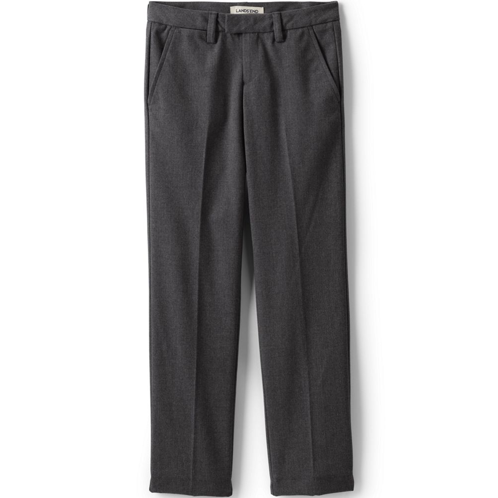 School Uniform Bootcut Pants for Girls