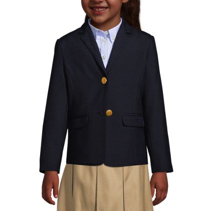 Girls Hopsack Blazer - image 2