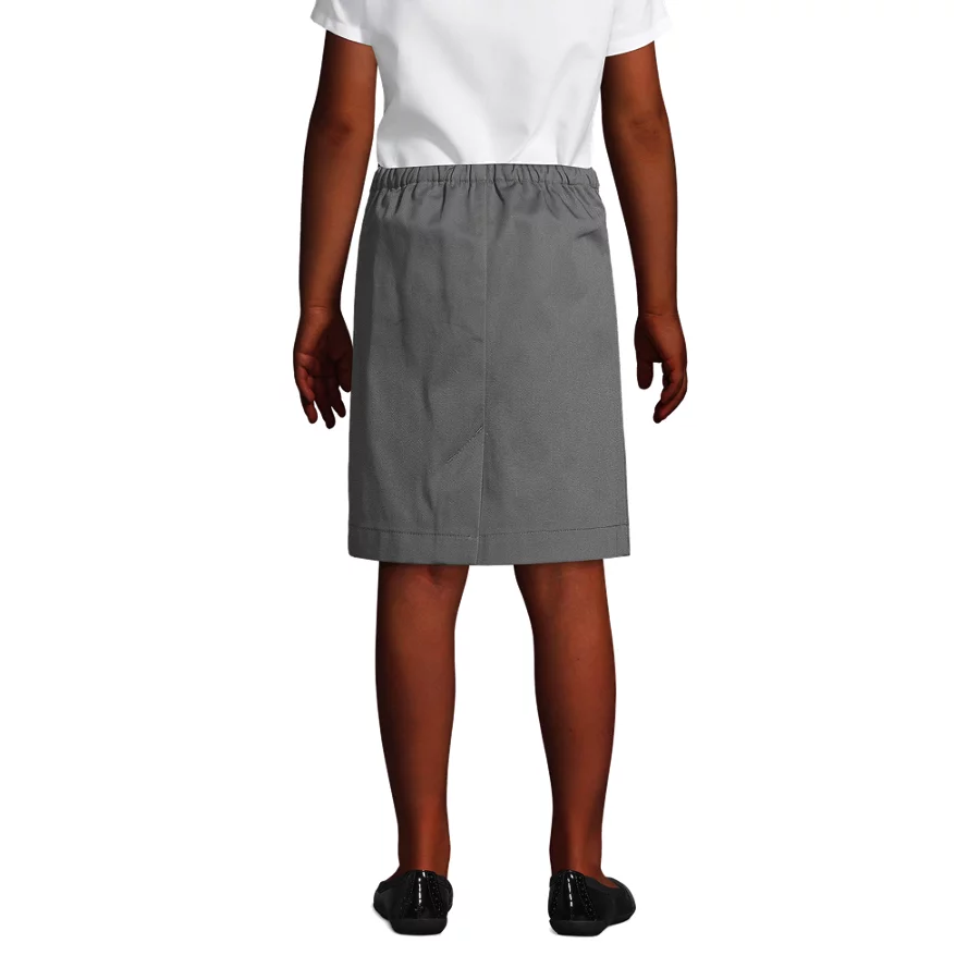 School Uniform Girls' Blend Chino Skort Top Of Knee view 4