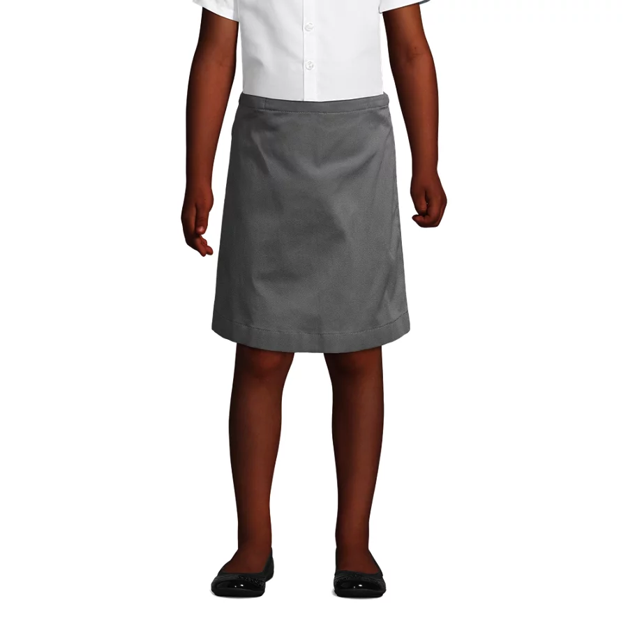 School Uniform Girls' Blend Chino Skort Top Of Knee view 5