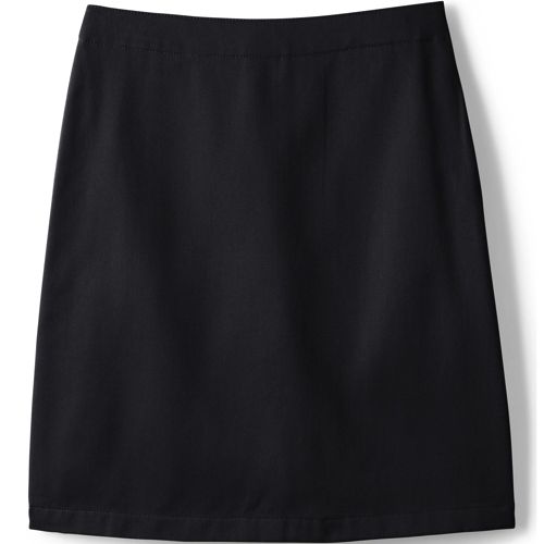 Black Uniform Teen Hd - School Uniform Girls Blend Chino Skort Top of Knee | Lands' End