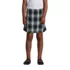 Girls Plus Side Pleat Plaid Skort Above the Knee, Front