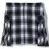 Girls Plus Side Pleat Plaid Skort Above the Knee, Back