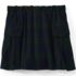 Girls Plus Side Pleat Plaid Skort Above the Knee, Back