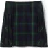 School Uniform Girls Side Pleat Plaid Skort Above the Knee, Front