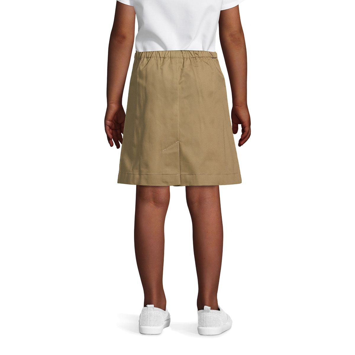 School Uniform Girls Blend Chino Skort Above Knee