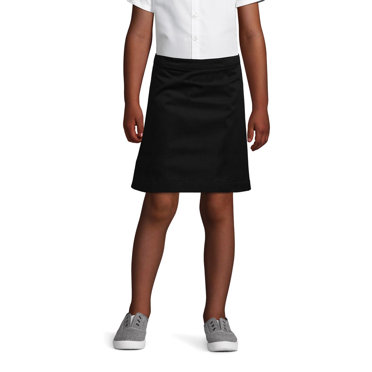 School Uniform Girls Blend Chino Skort Above Knee