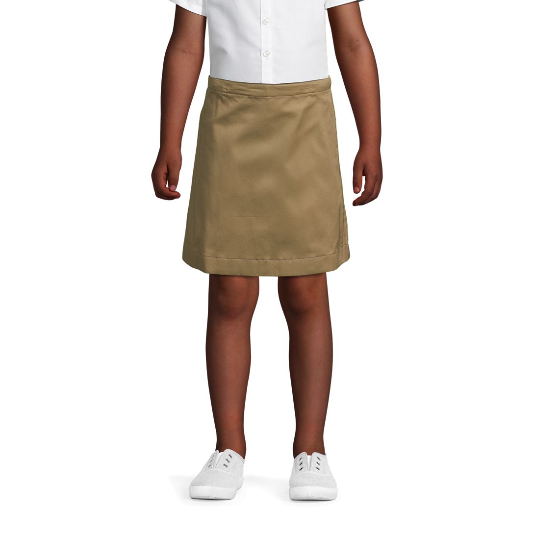School Uniform Girls Blend Chino Skort Above Knee