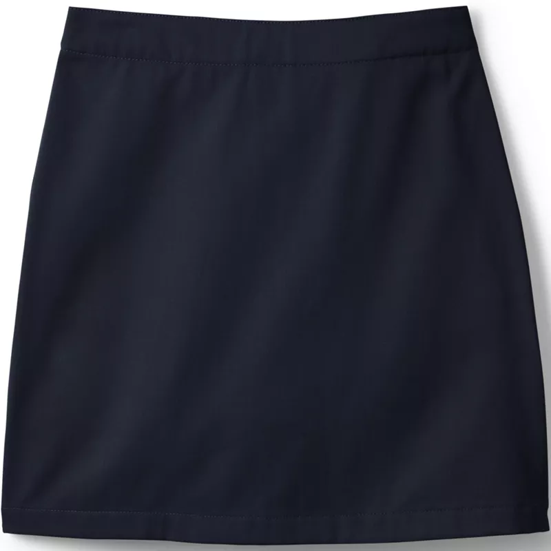 Girls Blend Chino Skort Above Knee, Front