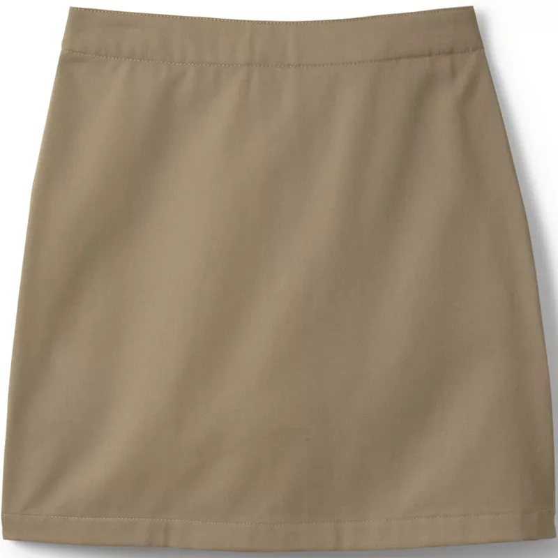 Girls Blend Chino Skort Above Knee, Front