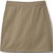 Girls Slim Blend Chino Skort Above Knee, Front