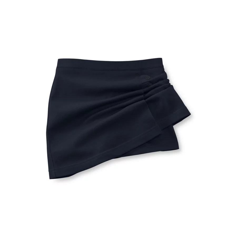 School Uniform Girls' Knit Skort Above The Knee view 2