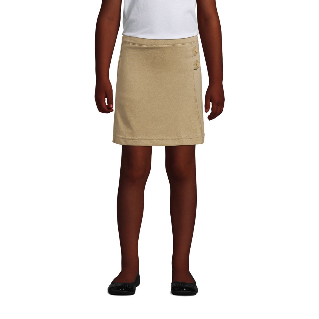 School Uniform Girls Knit Skort Above the Knee