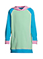 Hoodie Long en French Terry à Manches Longues, Fille