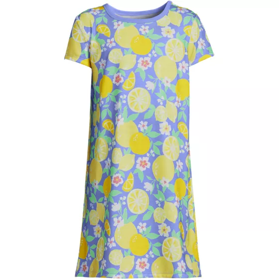 Girls Short Sleeve Nightgown - primary