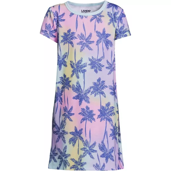 Girls Short Sleeve Nightgown - primary
