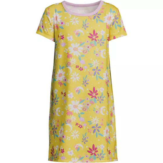 Girls Short Sleeve Nightgown - primary