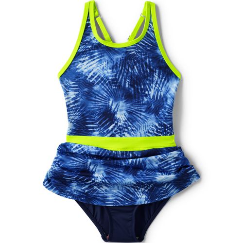 Girls Ruffle Tankini Swimsuit Top