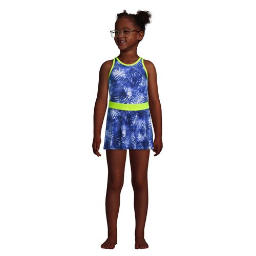 Maillot de Bain avec Jupette Fille Lands End