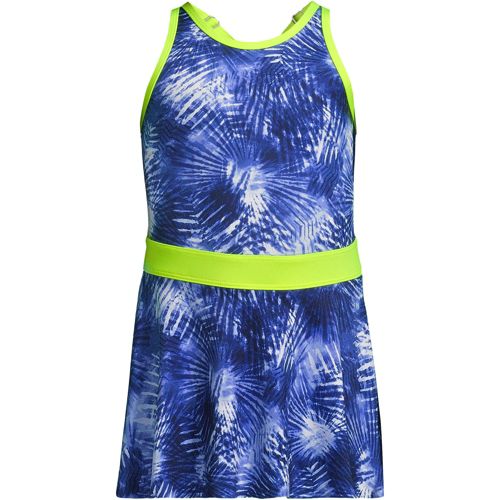 Girls' BeanSport Skirted Tankini, Print